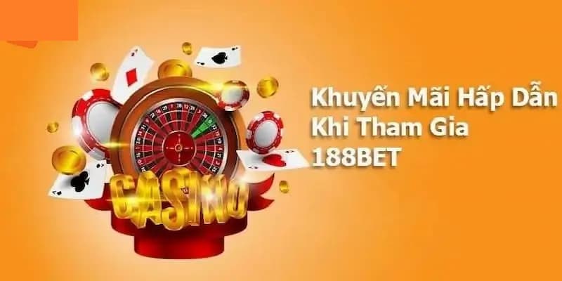 Tại các sảnh game có tại 188BET đều được cung cấp nhiều phần thưởng ưu đãi